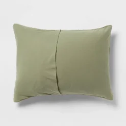 3pc Full/Queen Traditional Cozy Chenille Comforter And Sham Set Green - Threshold™ -Decor Home GUEST 7cf67f89 ef59 499b 9187 ce60a842d8b5