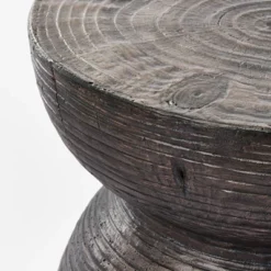 Grantsville Drum Accent Table Black - Threshold™ Designed With Studio McGee -Decor Home GUEST 7ebf474c c74d 4925 a54d 8974ec5dea1e