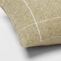 Oblong Windowpane Woven Decorative Throw Pillow Green - Threshold™ -Decor Home GUEST 7f3cf003 e862 443f a263 8ad99d00133e