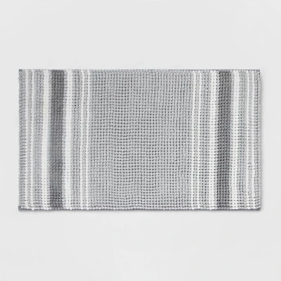 20"x34" Low Chenille Memory Foam Bath Rug - Threshold™ 8 20"x34" Low Chenille Memory Foam Bath Rug - Threshold™ - Image 6