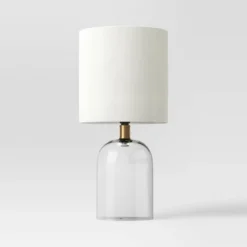 Glass Cylinder Mini Table Lamp With Open Base Clear - Threshold™ -Decor Home GUEST 857dae5c 7594 4a2a a16e 4e68dee8179e