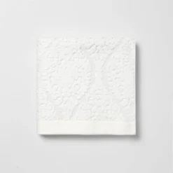 Ogee Towel White - Threshold™ -Decor Home GUEST 8588de4d 8177 45d3 8412 ebf3bc984883