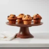 12" Wood Tall Cake Stand - Threshold™ -Decor Home GUEST 858aa205 afc0 4283 99b9 9047a7f78b67