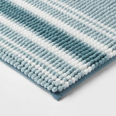 20"x34" Low Chenille Memory Foam Bath Rug - Threshold™ 4 20"x34" Low Chenille Memory Foam Bath Rug - Threshold™ - Image 2