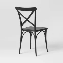 Set Of 2 Malden French Bistro Dining Chair Black - Threshold™ -Decor Home GUEST 85aa72af 8670 4557 9439 02081c08fd22