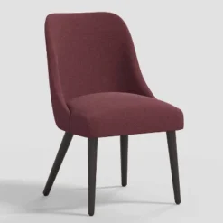Geller Modern Dining Chair In Textured Linen Zuma - Threshold™ -Decor Home GUEST 861db813 0ee1 450c 8028 04d638082f79