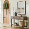 Brandeis Woven Console Table Brown - Threshold™ Designed With Studio McGee -Decor Home GUEST 91011f9c 4c2e 45d7 ba89 7a0b82c741fb