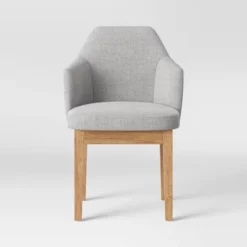 Kinston Curved Back Upholstered Dining Chair - Threshold™ -Decor Home GUEST 928188b6 bb0c 44d6 91cf 83a10cb4b7a6