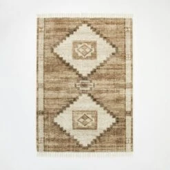 Double Medallion Persian Style Rug Tan - Threshold™ Designed With Studio McGee -Decor Home GUEST 97cac890 26d8 4ae1 8521 544e554d1190
