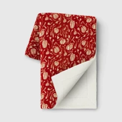 Mini Pumpkin Printed Plush With Shearling Reverse Throw Blanket - Threshold™ -Decor Home GUEST 9af20451 1dcd 4285 8a02 b43468ab2226