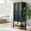 66" East Bluff Woven Cabinet Black - Threshold™ Designed With Studio McGee -Decor Home GUEST 9b802217 b089 4179 b60d 55c212d2978c