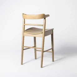 Kaysville Curved Back Wood Counter Height Barstool - Threshold™ Designed With Studio McGee -Decor Home GUEST 9bddbba3 9344 41ab 8097 7e1ffedc2dad