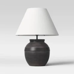 Large Ceramic Table Lamp Black - Threshold™ -Decor Home GUEST 9e2cb615 6ea4 4001 942b 2042251b2356