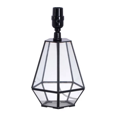 Small Terrarium Table Lamp Base Black - Threshold™ 6 Small Terrarium Table Lamp Base Black - Threshold™ - Image 4