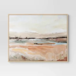(Set Of 2) 24" X 30" Faded Landscape Framed Wall Canvases Natural - Threshold™ 9 (Set Of 2) 24" X 30" Faded Landscape Framed Wall Canvases Natural - Threshold™ -Decor Home GUEST a7a9af26 739a 4a19 99d4 88561900c0f4