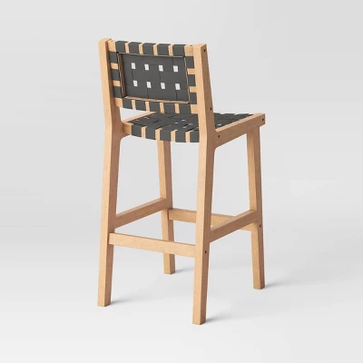 Colton 2pk Bar Height Strapping Dining Chairs - Threshold™ Designed With Studio McGee 4 Colton 2pk Bar Height Strapping Dining Chairs - Threshold™ Designed With Studio McGee - Image 2