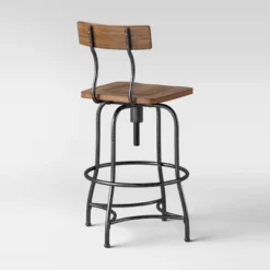Woodsboro Adjustable Barstool Brown - Threshold™ 8 Woodsboro Adjustable Barstool Brown - Threshold™ -Decor Home GUEST abdb0bde 7acc 43ee 8f86 d27ad9675953