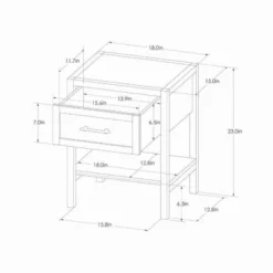 Warwick End Table With Drawer - Threshold™ -Decor Home GUEST aceb4d63 ee0d 43ad aff2 c6d7404de1eb