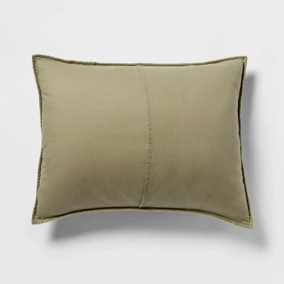 Channel Stitch Velvet Quilt Sham - Threshold 5 Channel Stitch Velvet Quilt Sham - Threshold - Image 3