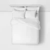 Organic Solid Duvet & Sham Set - Threshold -Decor Home GUEST b3993fc6 3456 400e 8c05 0df23d65306b