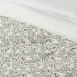 8pc Printed Floral With Border 8pc Comforter Set Green - Threshold™ -Decor Home GUEST b4f662cd 1e05 4b0c bb8c 89aab6a90c31