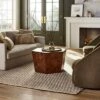 Checkered Stripe Rug Brown - Threshold™ Designed With Studio McGee -Decor Home GUEST b9ac3458 0572 42a9 97e5 e4b217112dc8