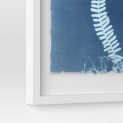 (Set Of 2) 16" X 20" Float Mount Plant Print Framed Wall Poster Set White - Threshold™ -Decor Home GUEST bb8adcad a5ed 4a87 97ad 733d702ca873