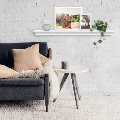 Traditional Wall Shelf White - Threshold™ 4 Traditional Wall Shelf White - Threshold™ - Image 2