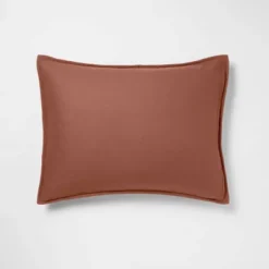 Space Dyed Cotton Linen Sham - Threshold™ -Decor Home GUEST bd173b4c 6516 4c60 9f36 5347b776480f