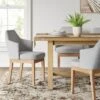 Kinston Curved Back Upholstered Dining Chair - Threshold™ -Decor Home GUEST bd7fba13 cfcd 44b9 96e3 a4514fa71451