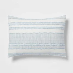 8pc Clipped Jacquard Stripe Comforter Bedding Set - Threshold™ -Decor Home GUEST c050e4cf d0b1 400a b741 dc45f1c588bc