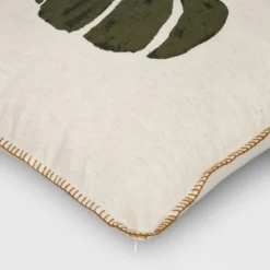 Printed Pumpkin With Blanket Stitch Edge Square Throw Pillow Light Beige - Threshold™ 7 Printed Pumpkin With Blanket Stitch Edge Square Throw Pillow Light Beige - Threshold™ -Decor Home GUEST c2255c07 703e 4cad a606 3358b834d802