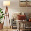 Tripod Floor Lamp With Shelf Brown Wood - Threshold™ 2 Tripod Floor Lamp With Shelf Brown Wood - Threshold™ -Decor Home GUEST c29a7836 503f 4e78 a6f3 d9375c56ca88