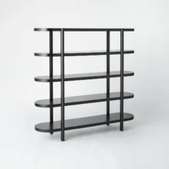 57" Portola Hills 5 Shelf Horizontal Bookcase - Threshold™ Designed With Studio McGee -Decor Home GUEST c3e902ad 7687 483a a885 6a70b1341eb1