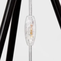 Diamond Tripod Floor Lamp Black With Rattan Shade (Includes LED Light Bulb) - Threshold™: Nautical Standing Illumination 11 Diamond Tripod Floor Lamp Black With Rattan Shade (Includes LED Light Bulb) - Threshold™: Nautical Standing Illumination -Decor Home GUEST c44e7eb3 f673 4de5 bf99 c2f971960e8b