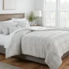 4pc Clipped Stripe Poms Comforter Bedding Set - Threshold™ -Decor Home GUEST c5caf778 bfb2 4ad4 ab56 a515760d4741