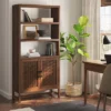 70.5" Warwick Storage Bookcase Brown - Threshold™ -Decor Home GUEST c71f805a 00af 4dae 8e76 a25403ccde6a
