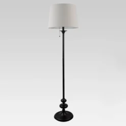Londonberry Stick Floor Lamp Black - Threshold™ -Decor Home GUEST cf25e812 d87e 4498 a69d b76bd7c39265