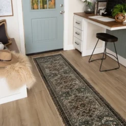 Floral Woven Accent Rug - Threshold -Decor Home GUEST d0fc3962 c2be 41d0 a39b 1c07cdfdb402