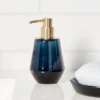 Smokey Glass Soap Pump Blue - Threshold™ -Decor Home GUEST d3fac6bb b79a 4888 a646 dc8f26661e5a