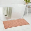 20"x32" Square Tufted Bath Rug Clay Pink - Threshold™ -Decor Home GUEST d486cfa8 f38f 4891 8699 e439103f147b