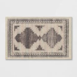 Cromwell Washable Printed Persian Style Rug Tan - Threshold™ -Decor Home GUEST d5ac0ca8 2c7a 4b98 a5ae 923d914fb85f