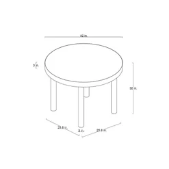 Northvale Round Wood Dining Table - Threshold™ Designed With Studio McGee 11 Northvale Round Wood Dining Table - Threshold™ Designed With Studio McGee -Decor Home GUEST d6a4b332 213c 4a65 807a feb3bf9b8317