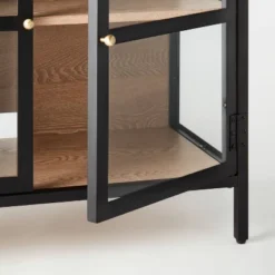 Crystal Cove Glass TV Stand For TVs Up To 59" - Threshold™ Designed With Studio McGee -Decor Home GUEST d7fbde89 0a6e 4100 a386 891e235e63ea