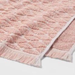 Scallop Towel Clay Pink - Threshold™ -Decor Home GUEST dc3ec5b5 72f3 4ea3 87e5 ae29742b8a6f