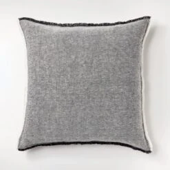 Oversized Reversible Linen Square Throw Pillow With Frayed Edges - Threshold™ Designed With Studio McGee -Decor Home GUEST de4cc2ac c68b 431c aeb1 252a91c958ea