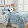 12pc Reversible Paisley Print Comforter & Sheets Set Blue/Dark Teal Blue - Threshold™ -Decor Home GUEST e31165b9 eb32 4a60 9bc9 358cff619d04