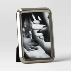 Polished Chrome Rounded Metal Table Frame Silver - Threshold™ -Decor Home GUEST e39a0966 8321 4bd1 a9e5 65ce8c06c03e