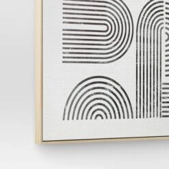 45" X 55" Line Art I Framed Kraft Wall Canvas - Threshold™ 7 45" X 55" Line Art I Framed Kraft Wall Canvas - Threshold™ -Decor Home GUEST e4499747 11ac 48ec bdf9 19d39f85fafe