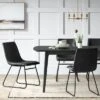 Bowden Faux Leather Dining Chairs - Threshold™ -Decor Home GUEST e8cbe315 b8b2 4e1f 9c9a 3b3b2c9e3270